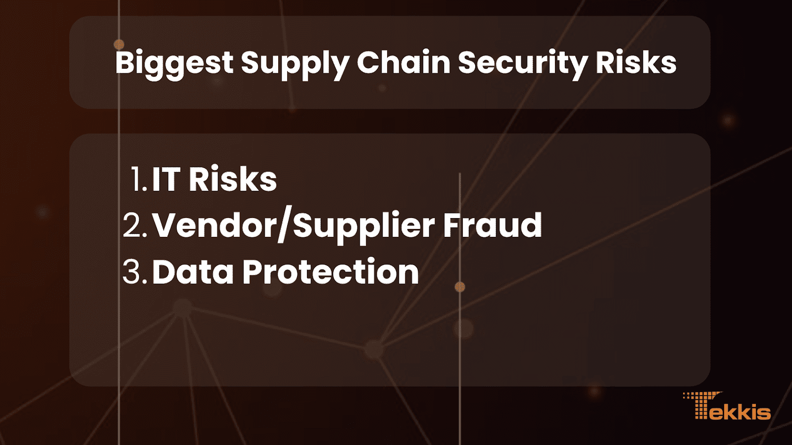 Biggest Supply Chain Security Risks