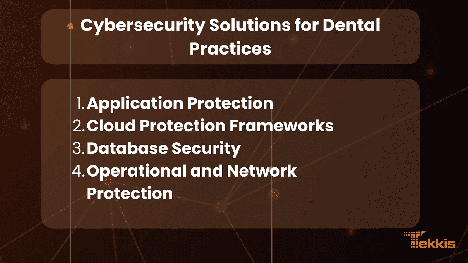 Cybersecurity Solutions for Dental Practices