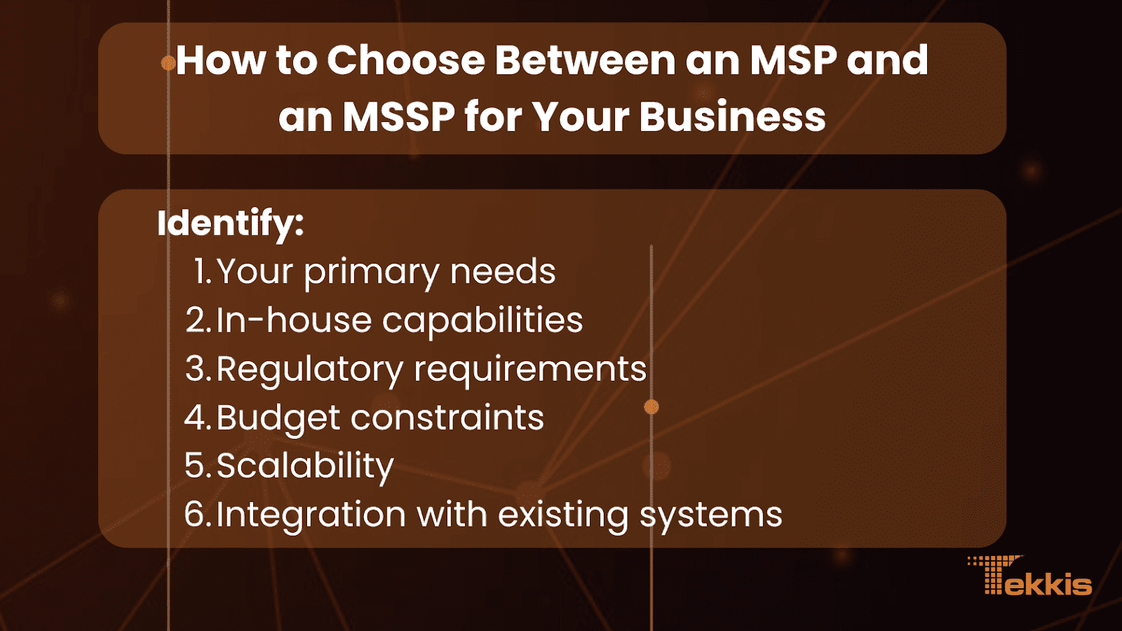 How to Choose Between an MSP and an MSSP for Your Business