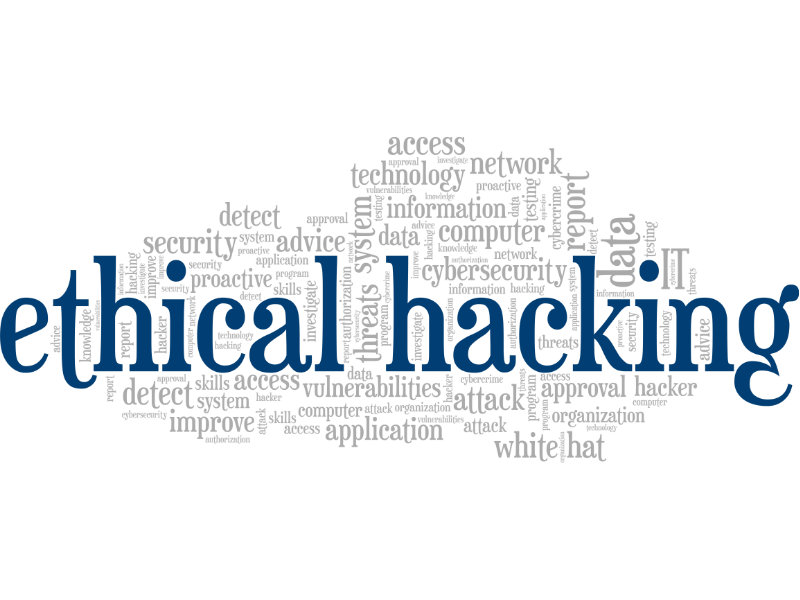 Ethical Hacking word cloud